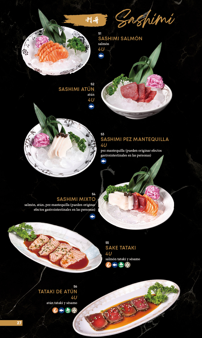 Menú Noche
