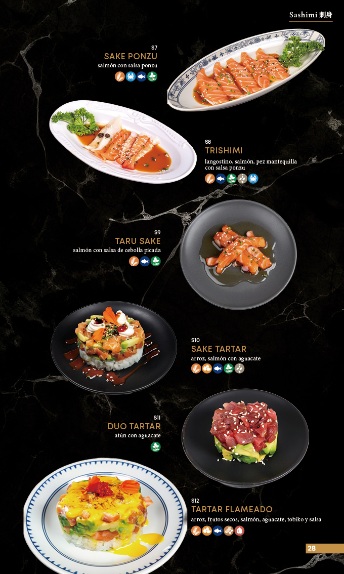 Menú Noche