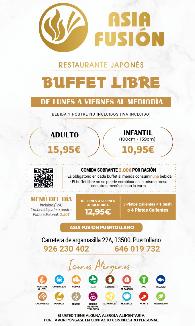 Menú Mediodía