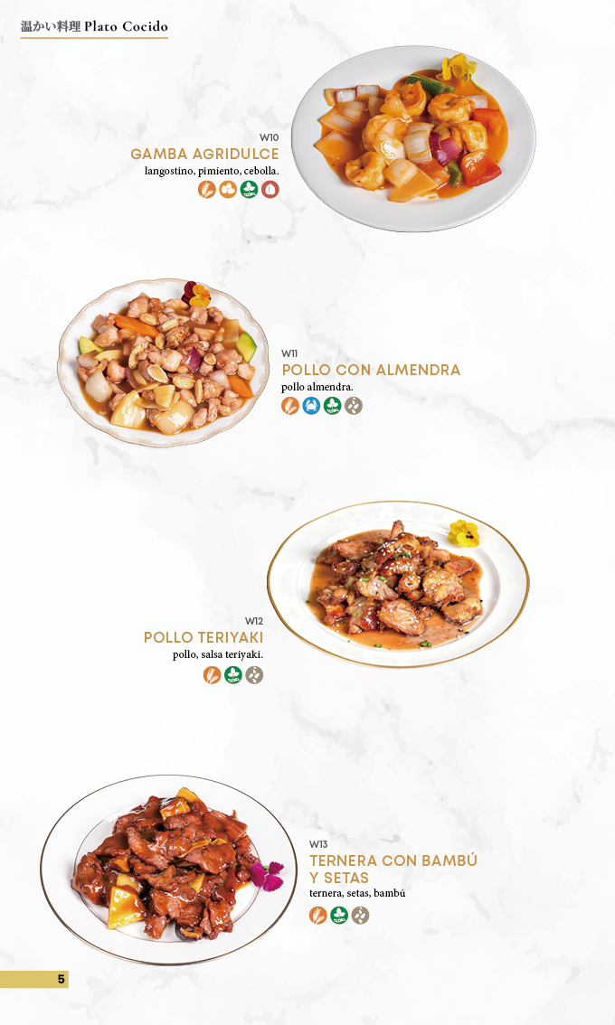 Menú Mediodía